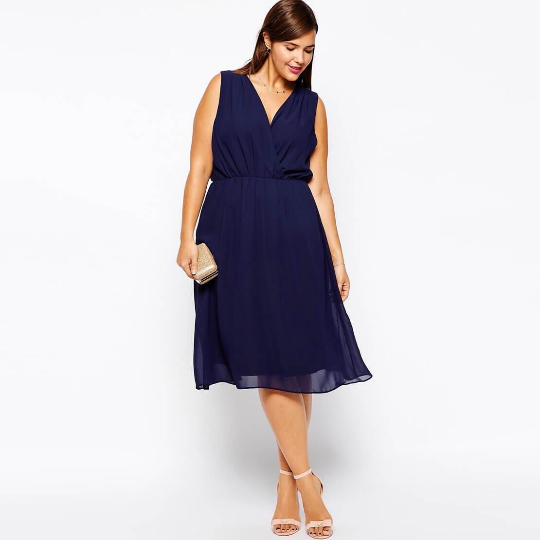 Sexy Design Chiffon Femininas